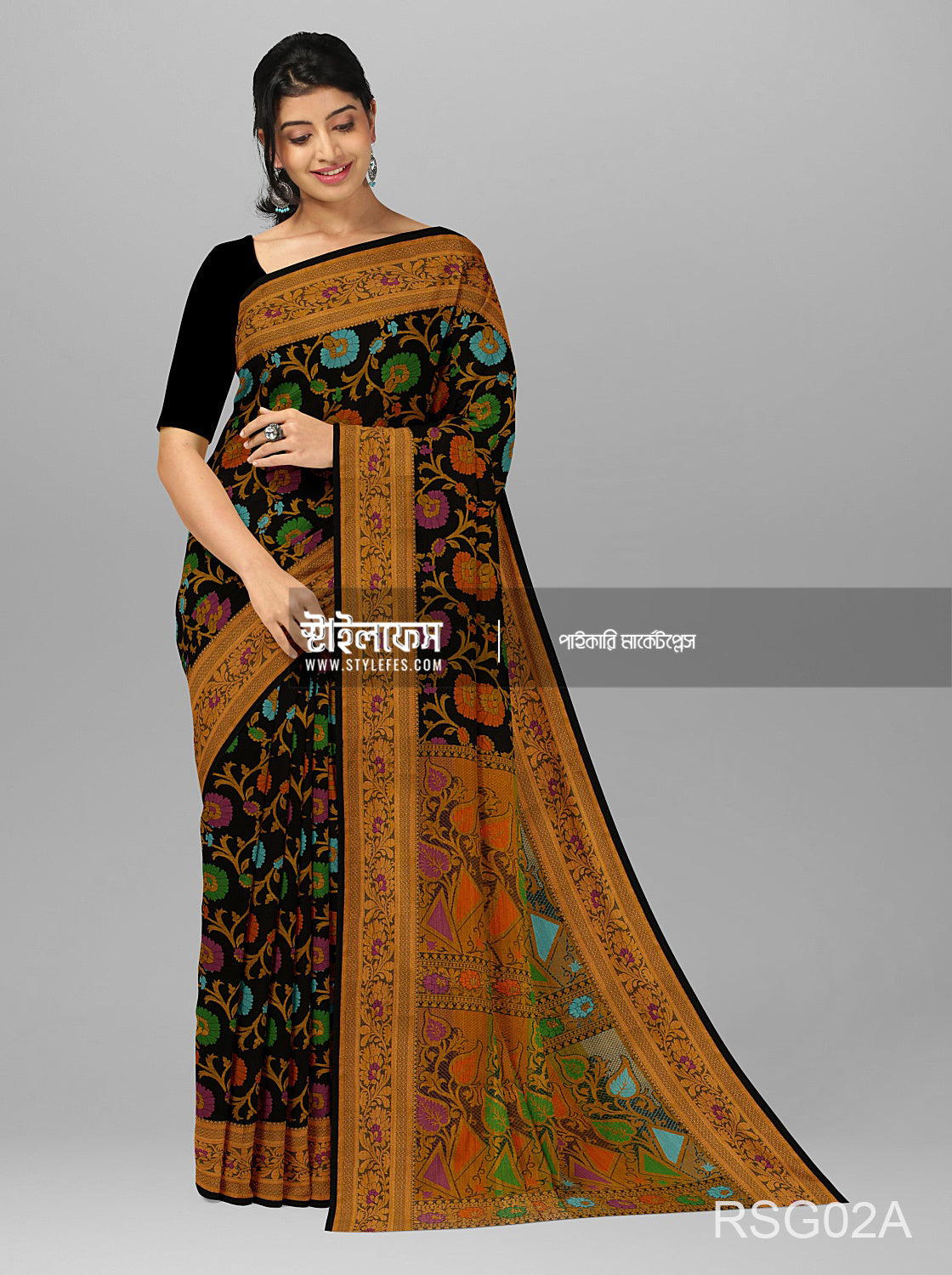কাঞ্চি কাতান শাড়ি