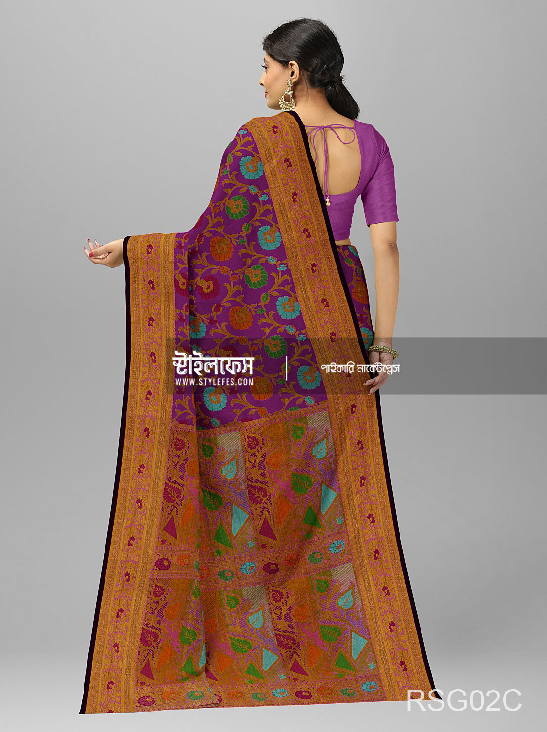 কাঞ্চি কাতান শাড়ি