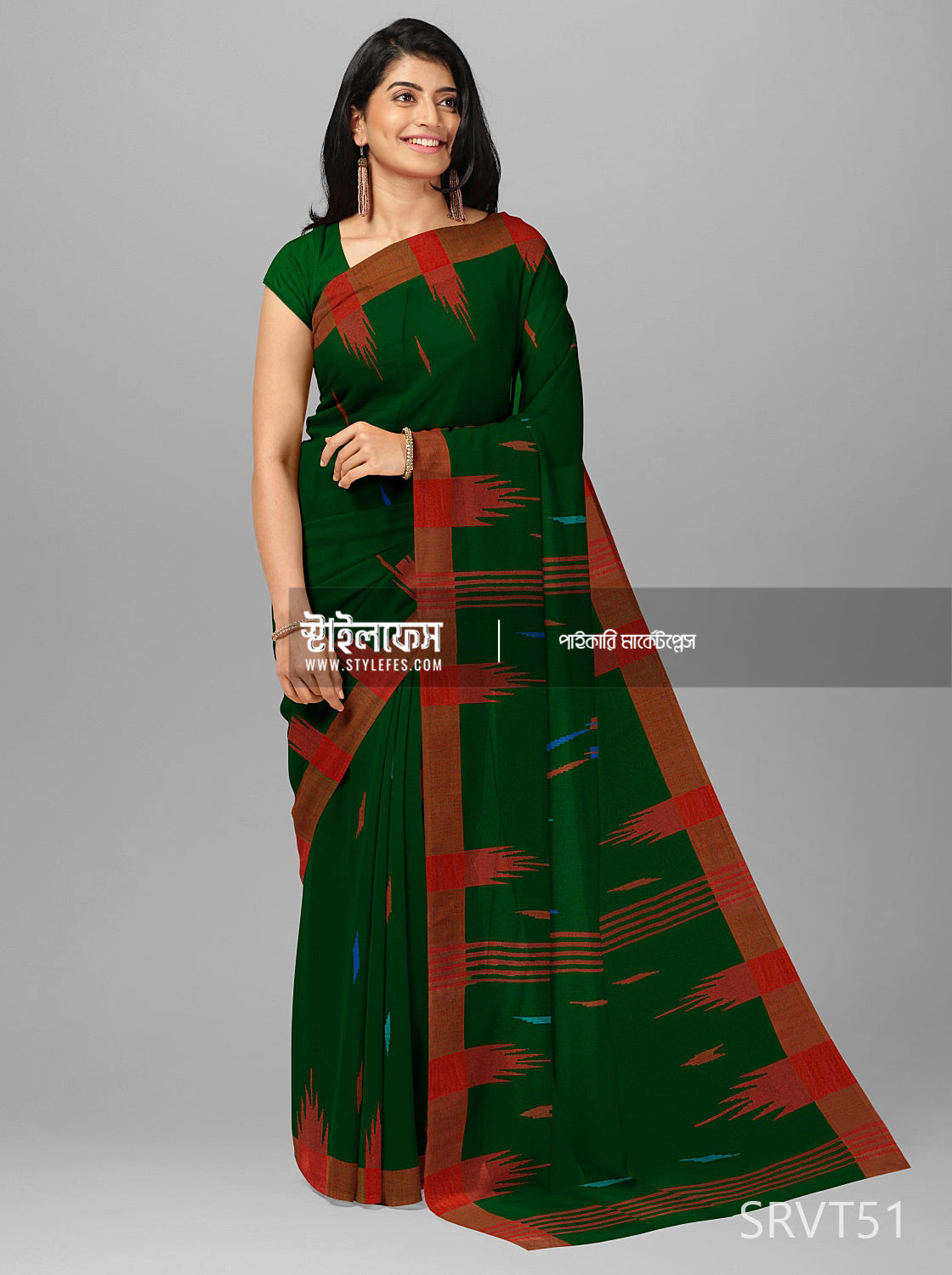 মনিপুরি হাতের কাজ শাড়ি