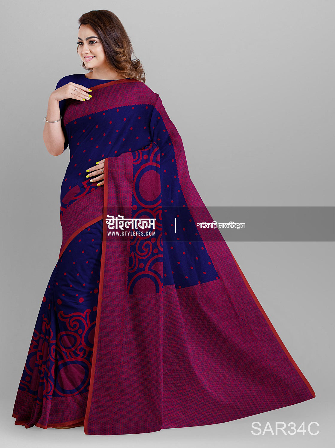 মঙ্গল সিল্ক শাড়ি