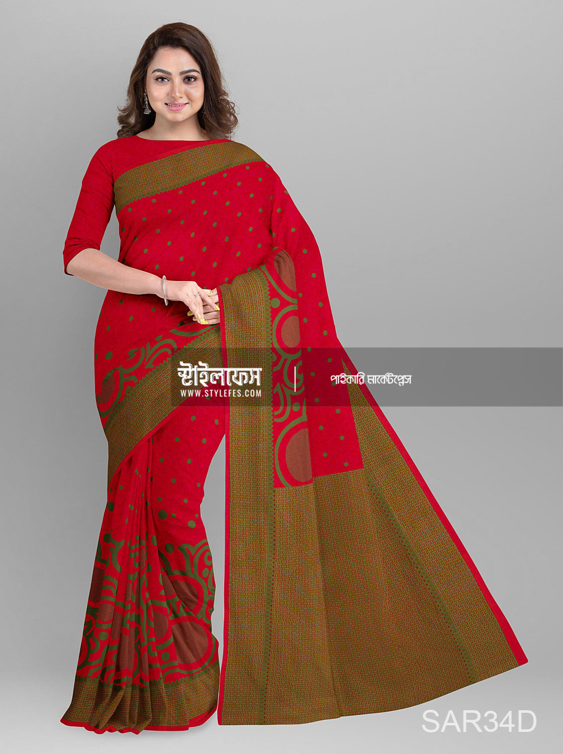মঙ্গল সিল্ক শাড়ি