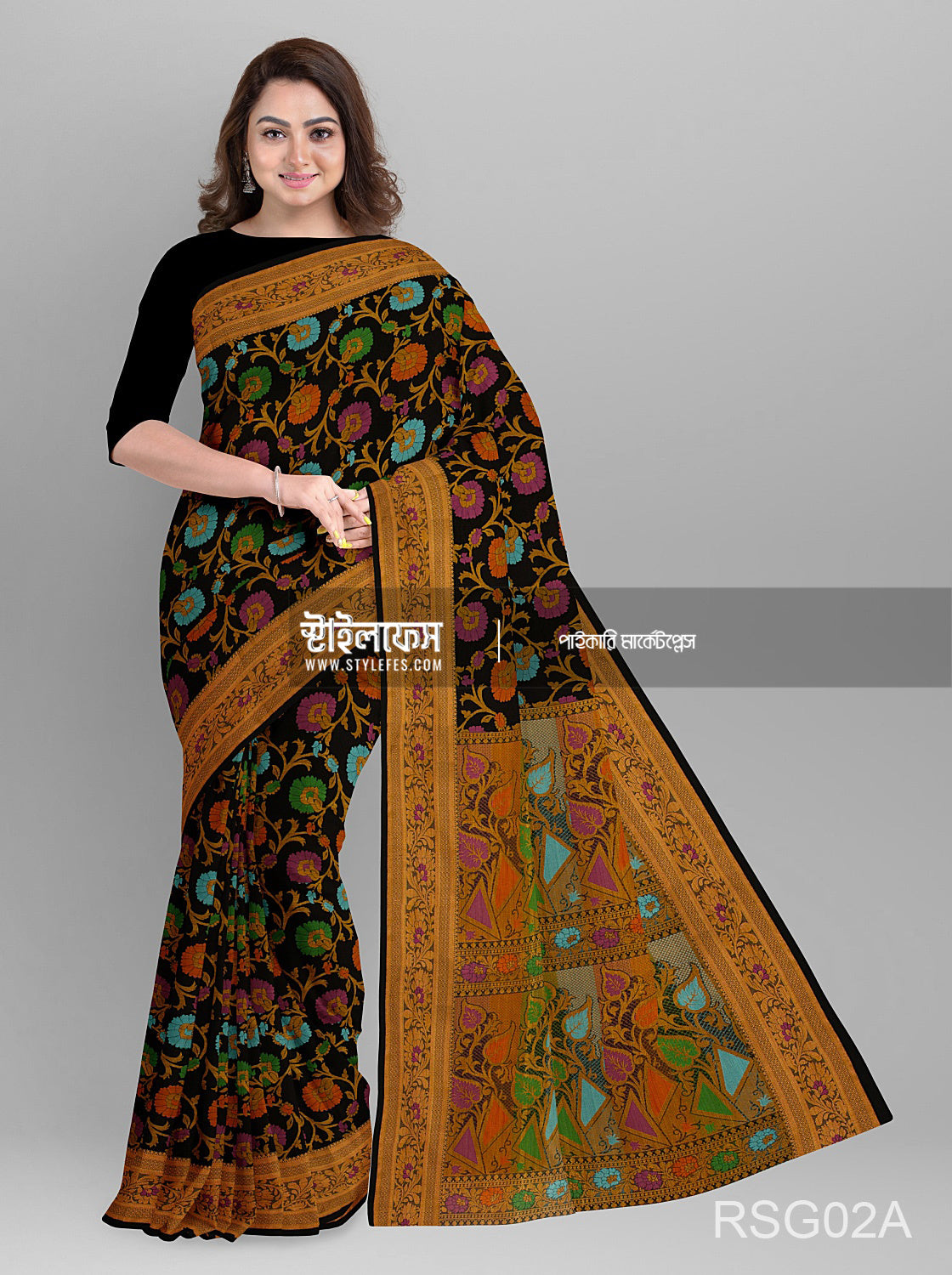 কাঞ্চি কাতান শাড়ি