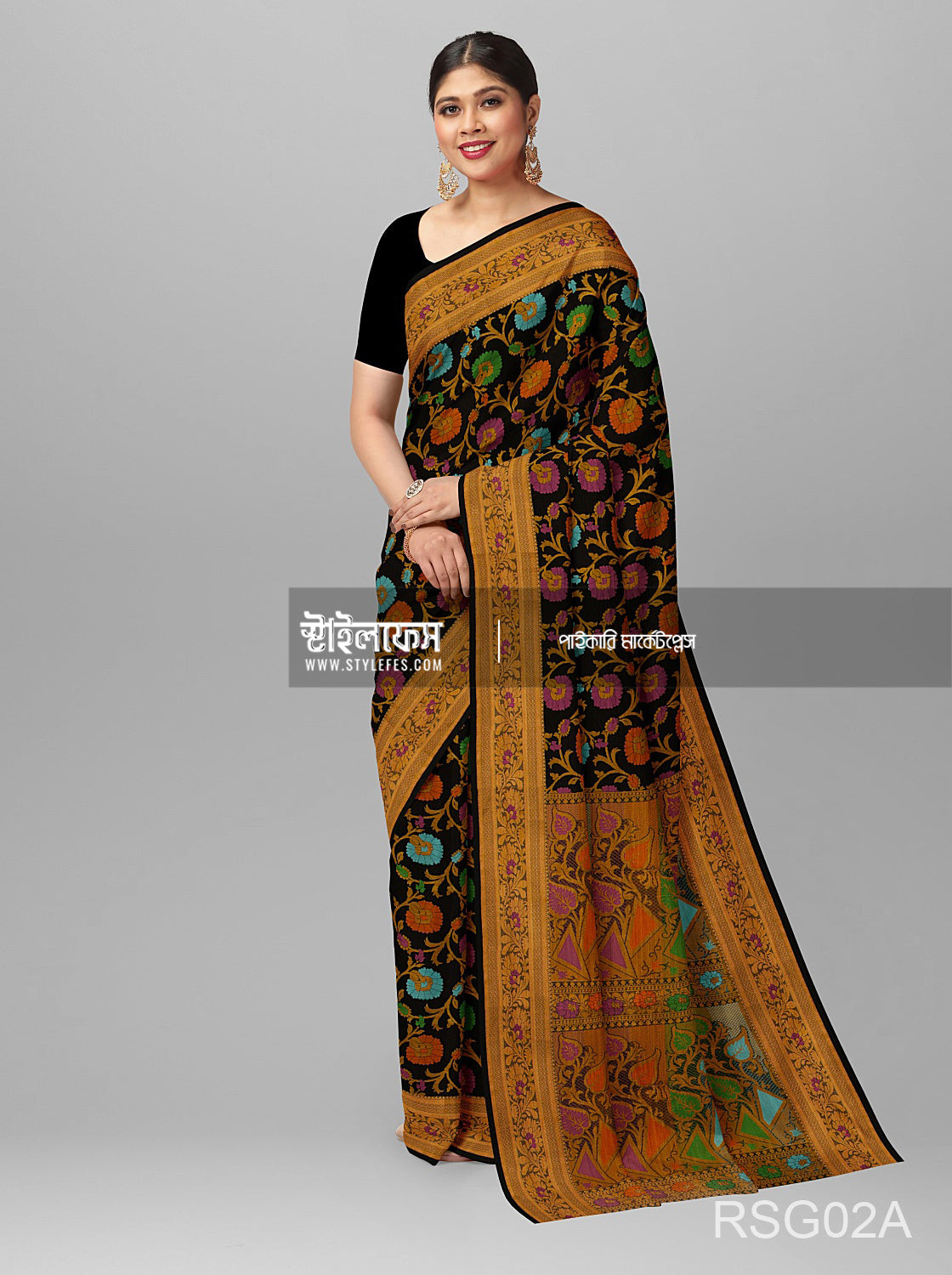 কাঞ্চি কাতান শাড়ি