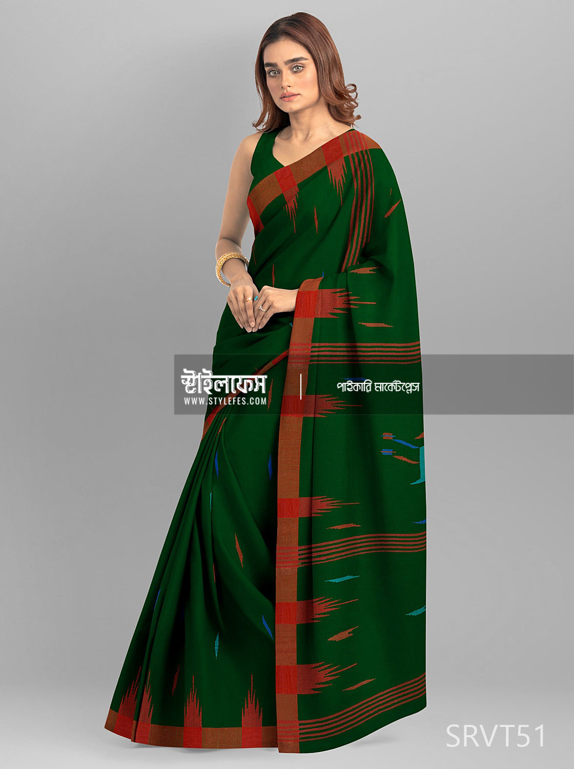 মনিপুরি হাতের কাজ শাড়ি