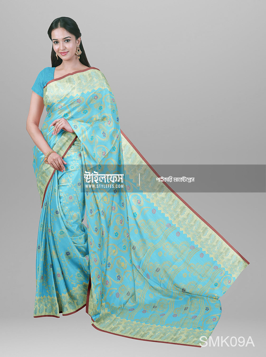 ঝুমকা লতা শাড়ি