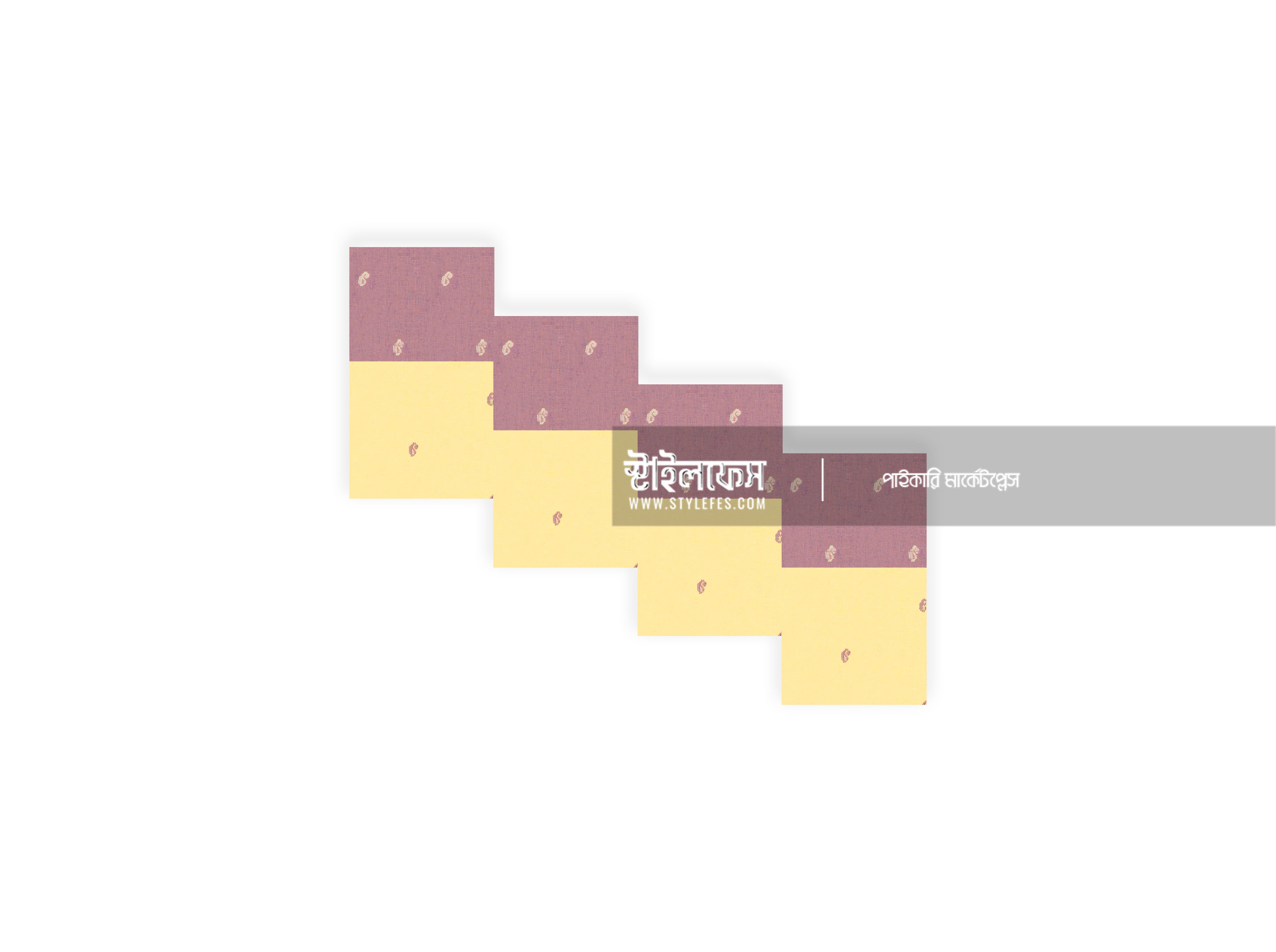 সূতি বেলবেট শাড়ি