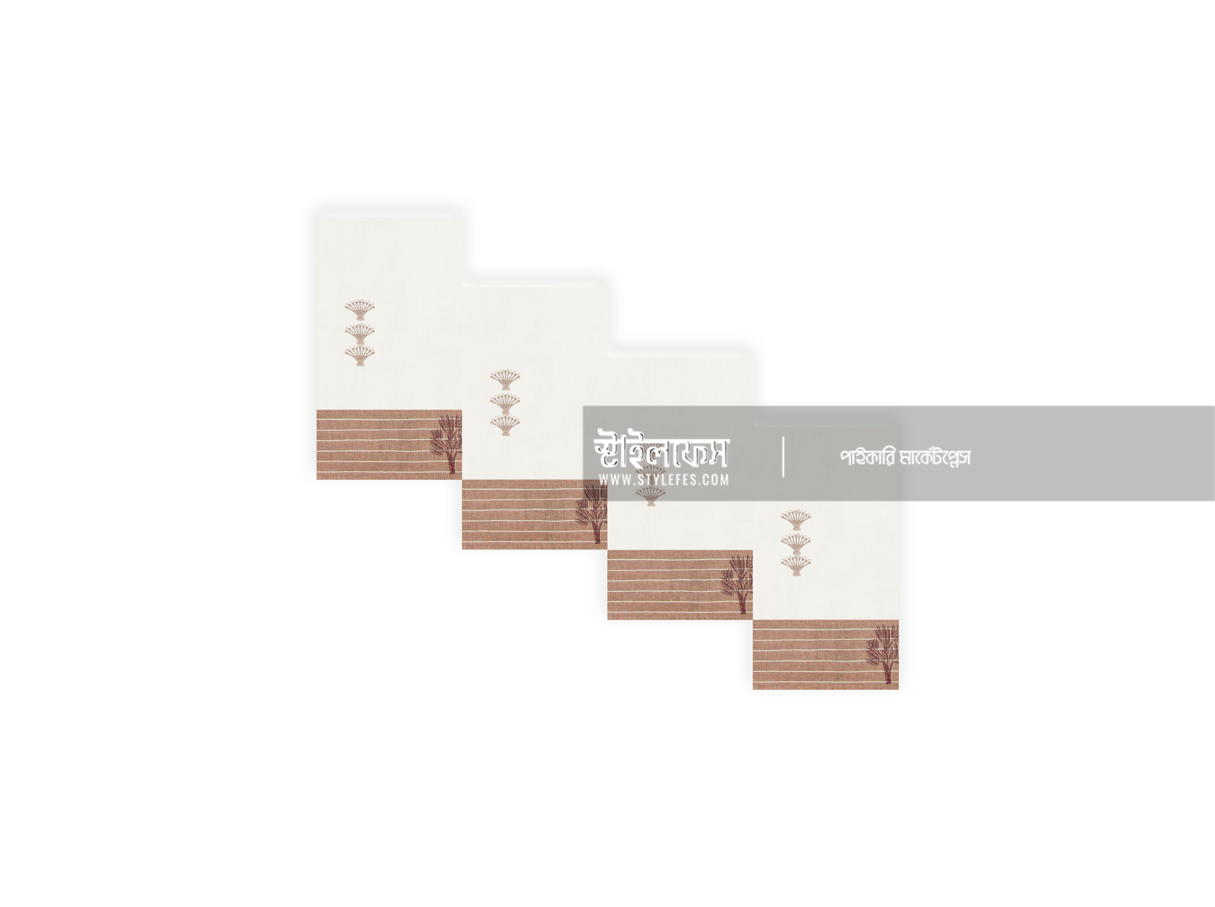 সূতি জামদানি শাড়ি