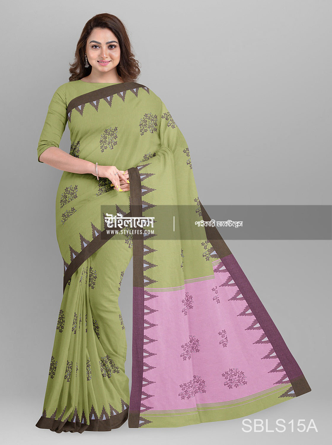 ছোট মঠ পাইড় শাড়ি