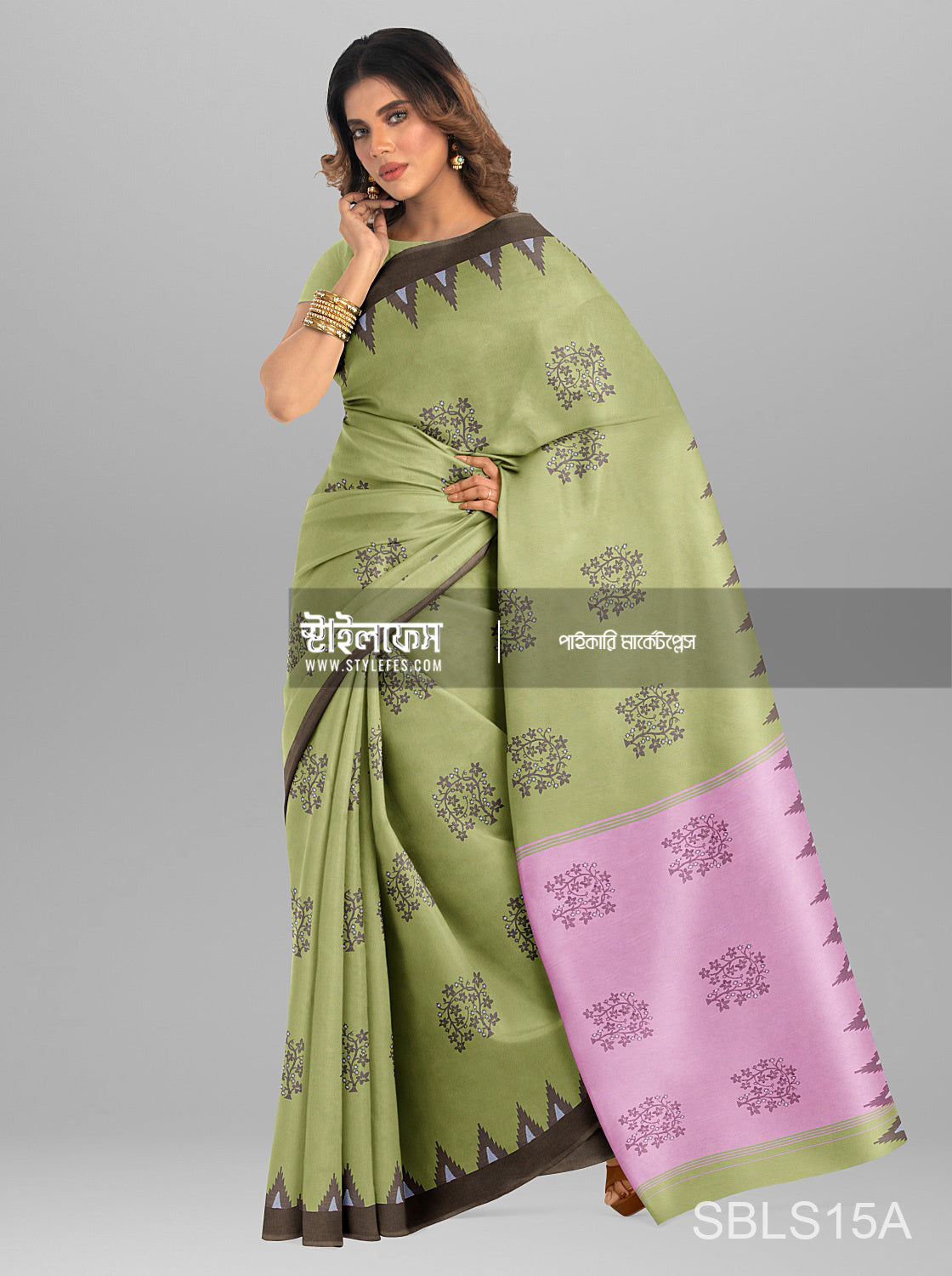 ছোট মঠ পাইড় শাড়ি