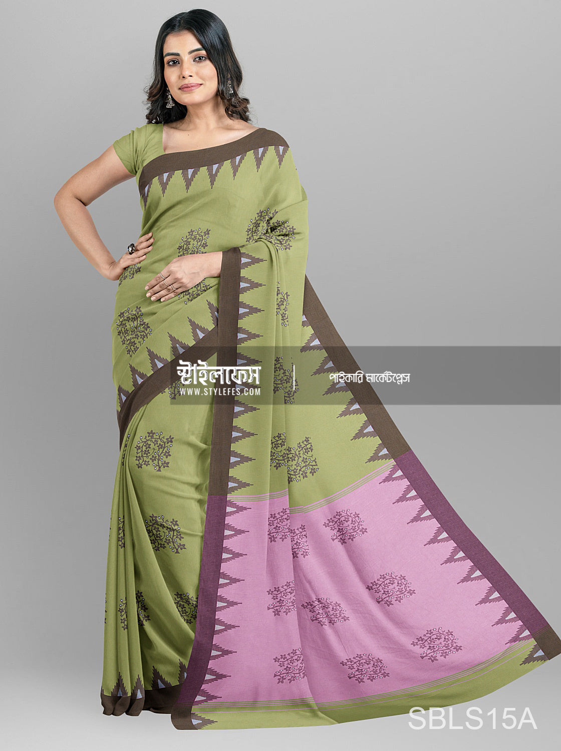 ছোট মঠ পাইড় শাড়ি