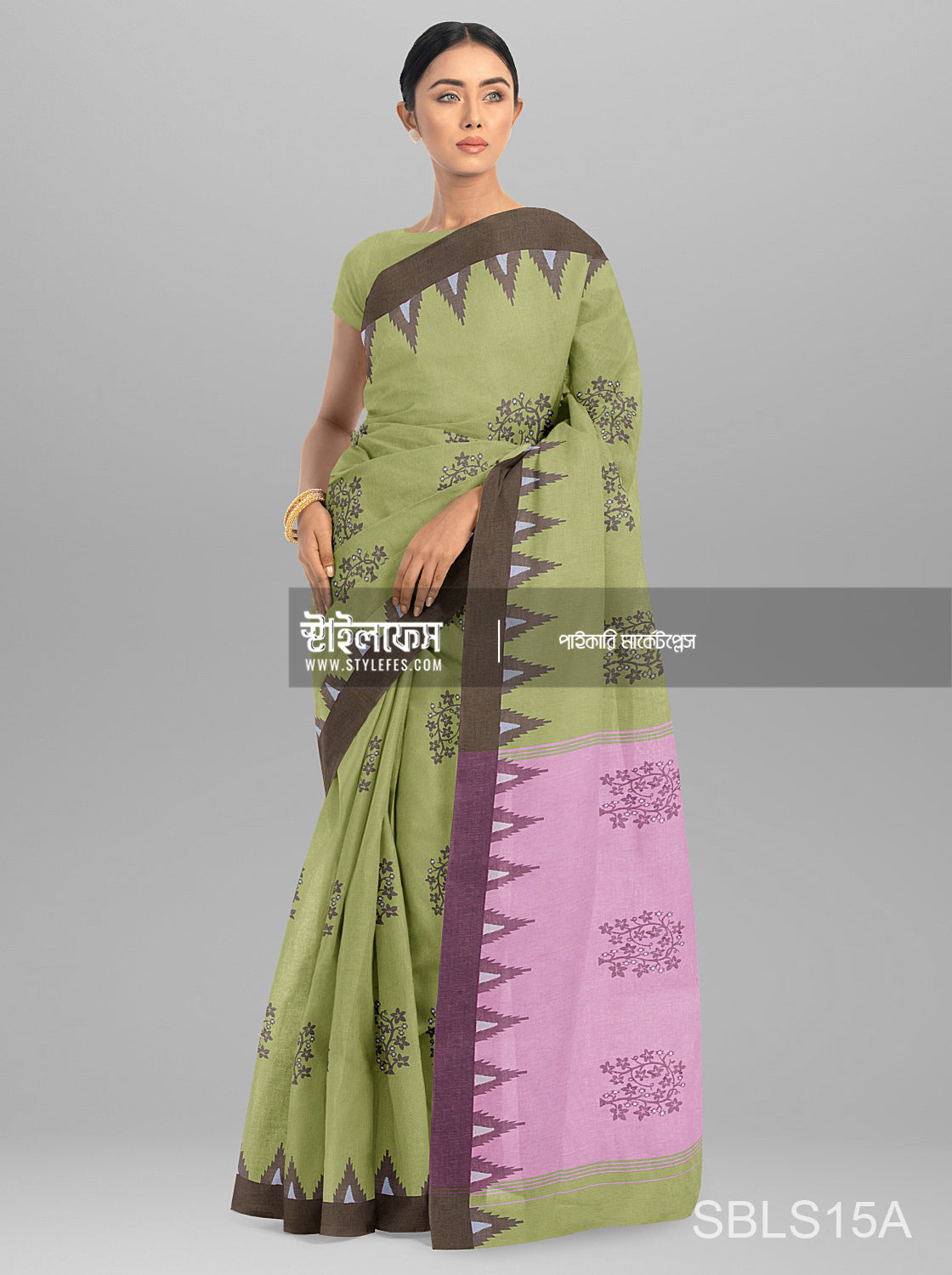 ছোট মঠ পাইড় শাড়ি