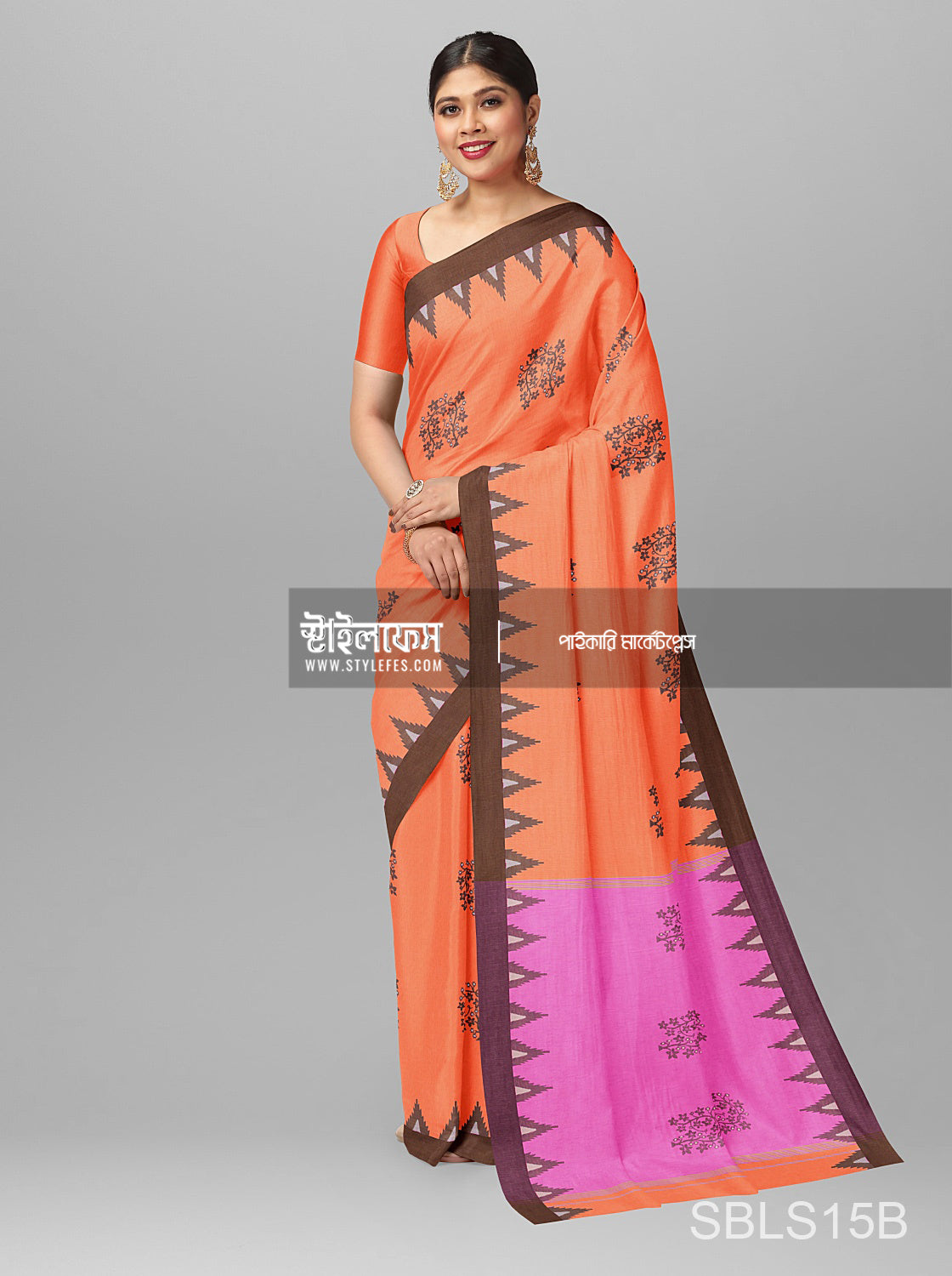 ছোট মঠ পাইড় শাড়ি