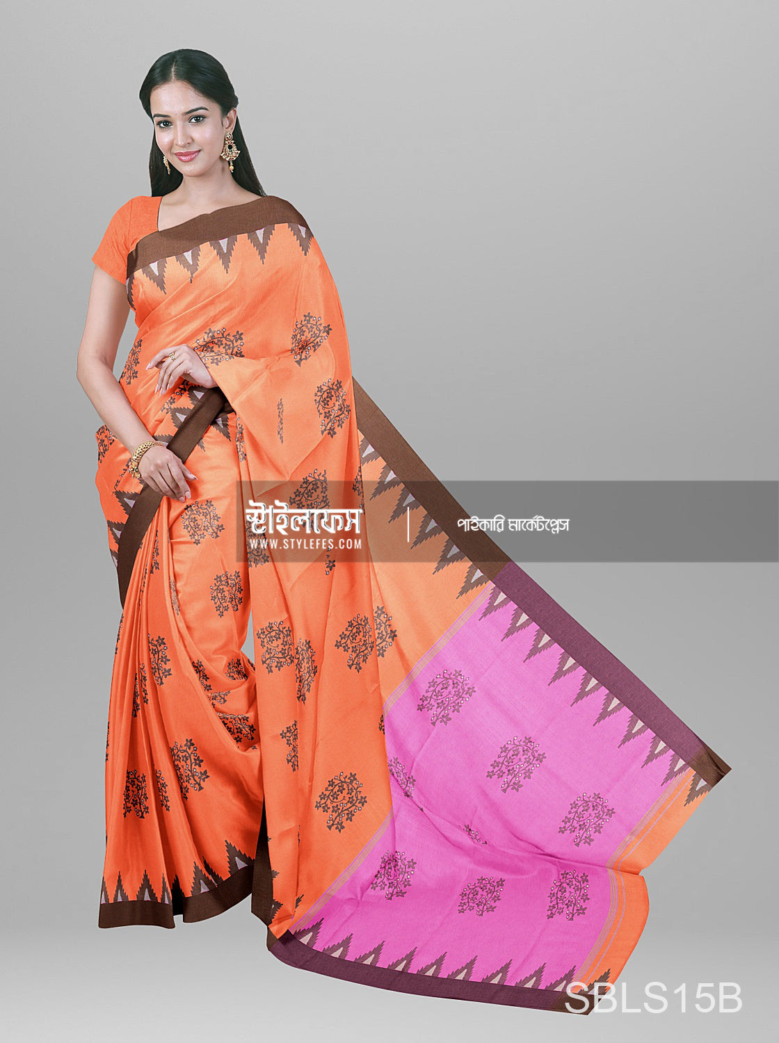 ছোট মঠ পাইড় শাড়ি
