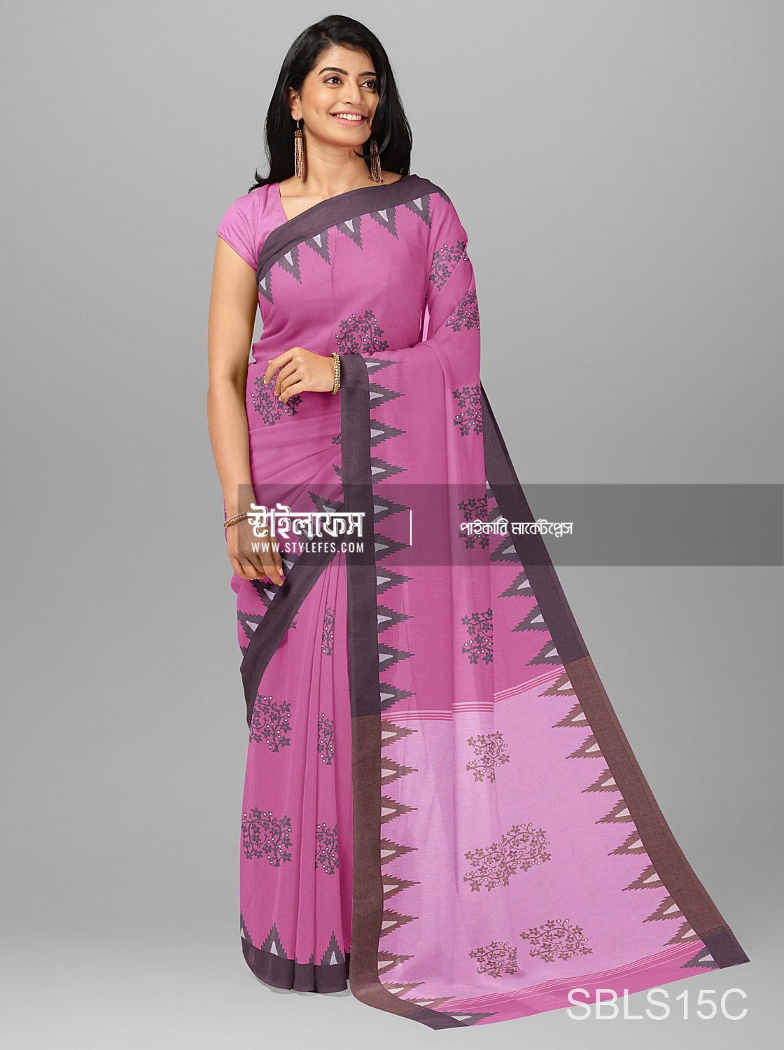 ছোট মঠ পাইড় শাড়ি