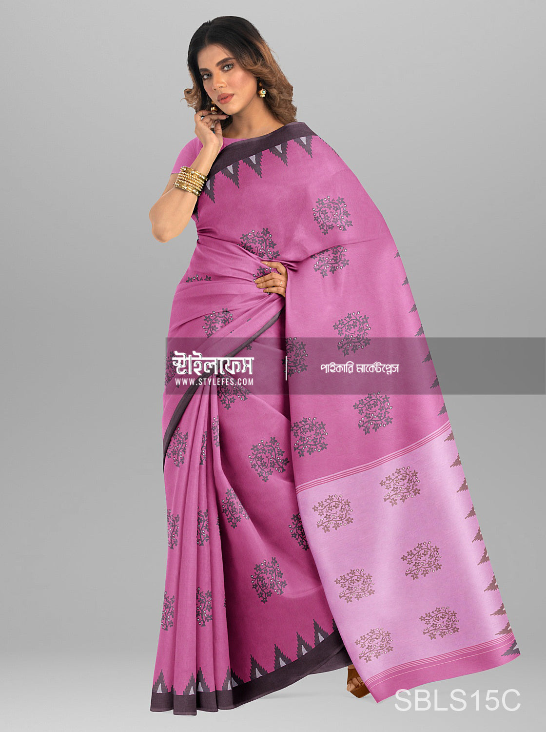 ছোট মঠ পাইড় শাড়ি