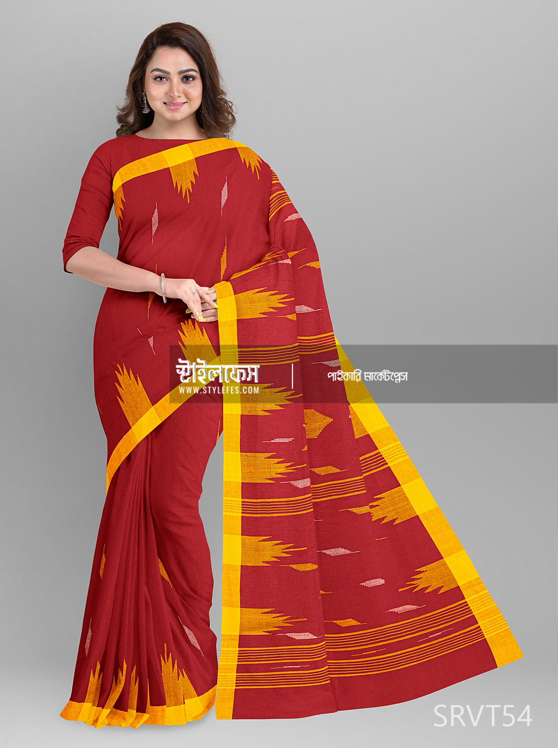 মনিপুরি হাতের কাজ শাড়ি