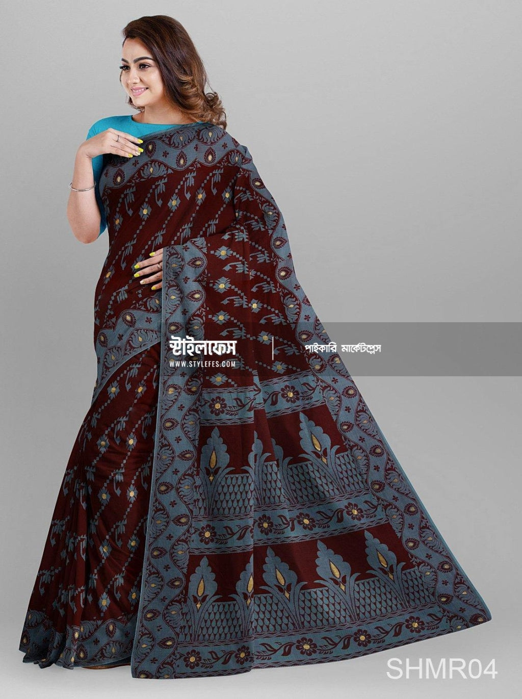 জামদানি শাড়ি - Stylefes Wholesale Saree