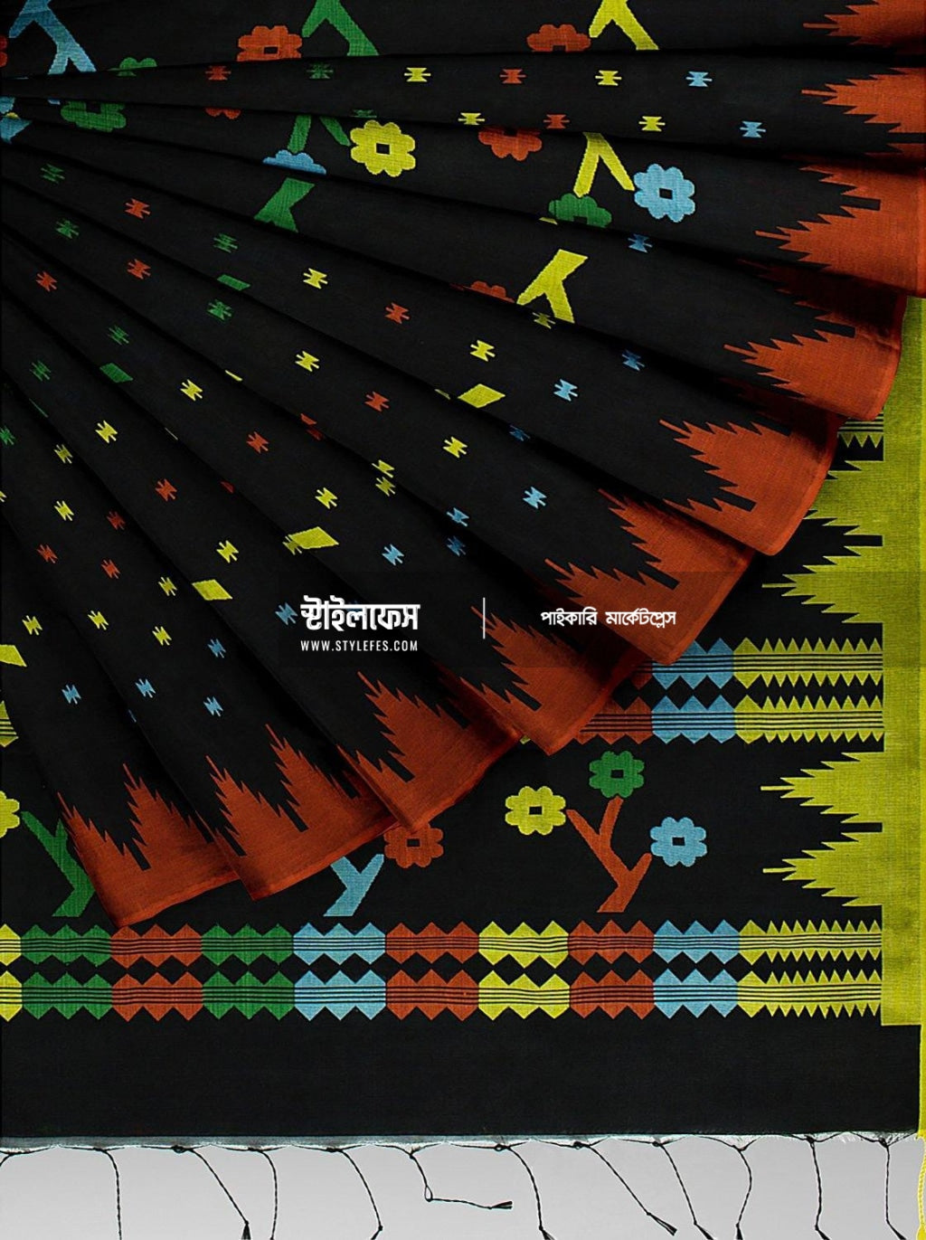 মনিপুরি ঝুল শাড়ি - Stylefes Wholesale Saree