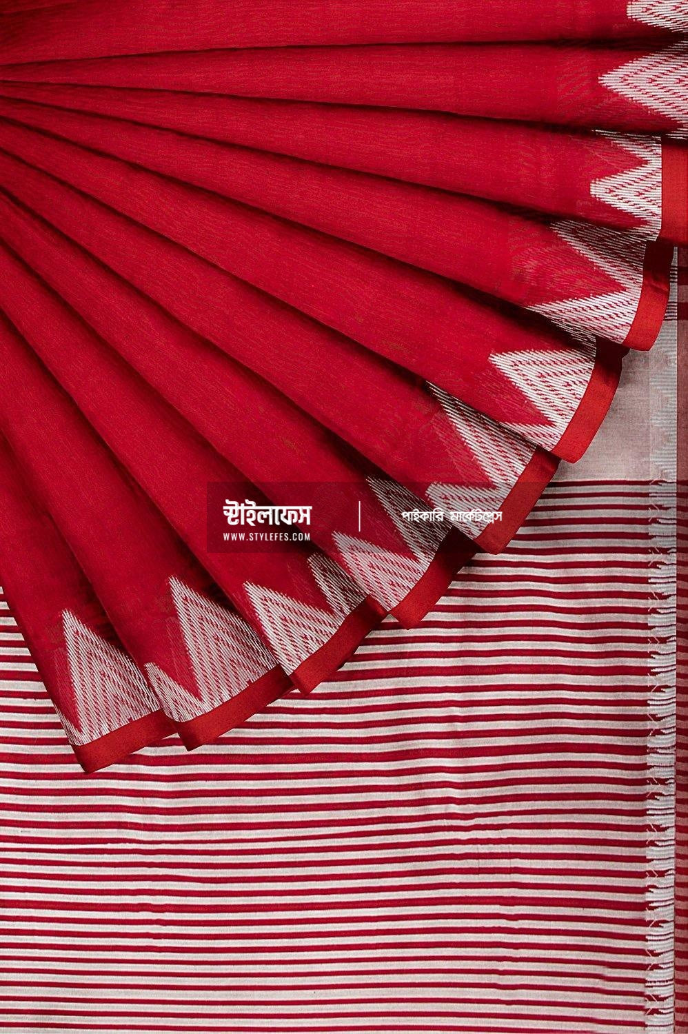 মঠ পাইড় শাড়ি - Stylefes Wholesale Saree